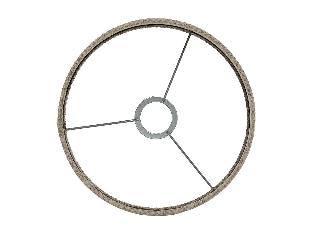 Lampenkap BRANDY - Ø25x18cm - Bruin