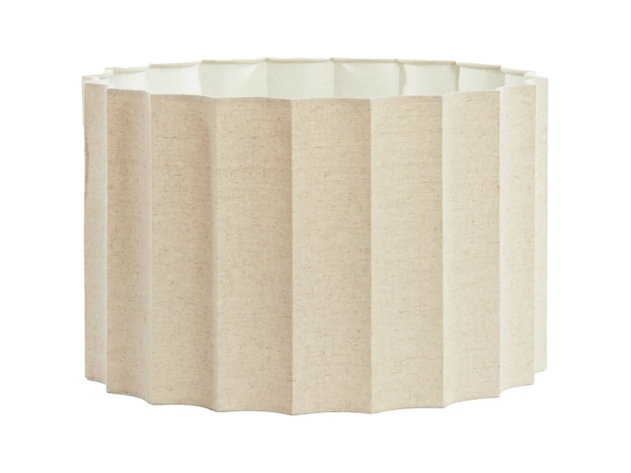 Abat-jour DISLI - Ø35x22cm - Marron