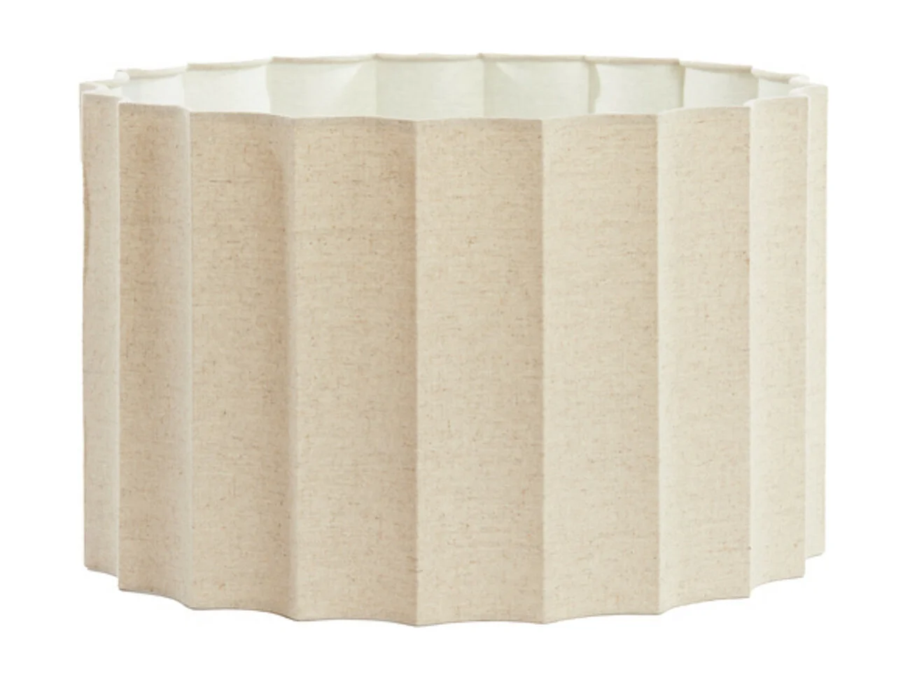 Abat-jour DISLI - Ø35x22cm - Marron