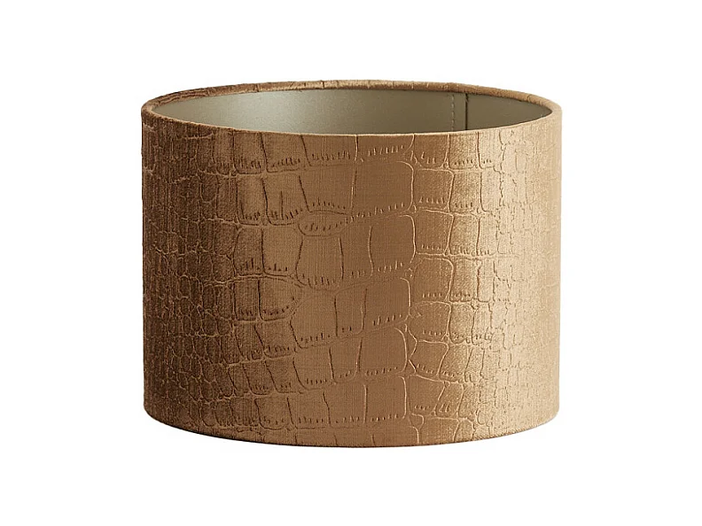 Abat-jour PRAYA - Ø25x18cm - Marron