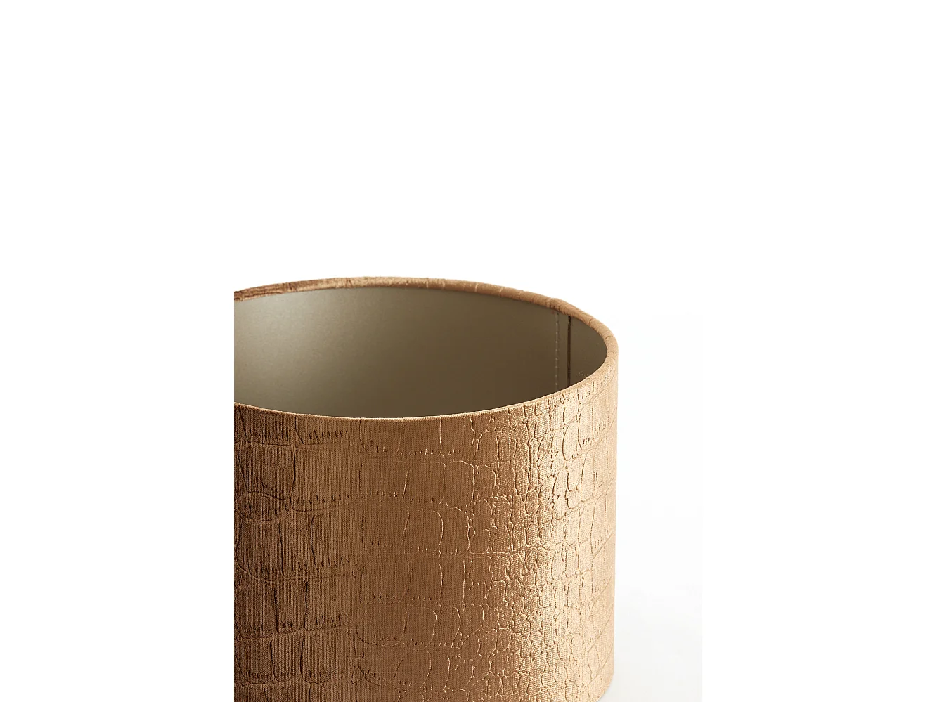 Abat-jour PRAYA - Ø25x18cm - Marron