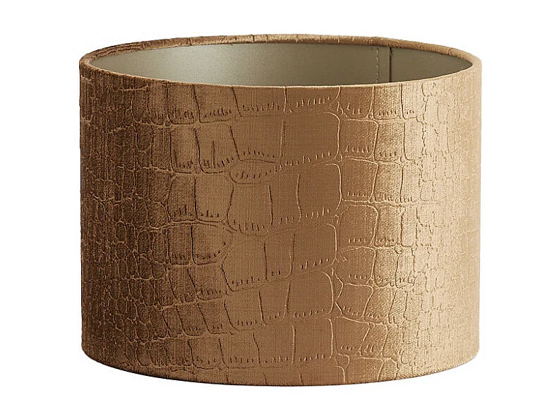 Abat-jour PRAYA - Ø25x18cm - Marron