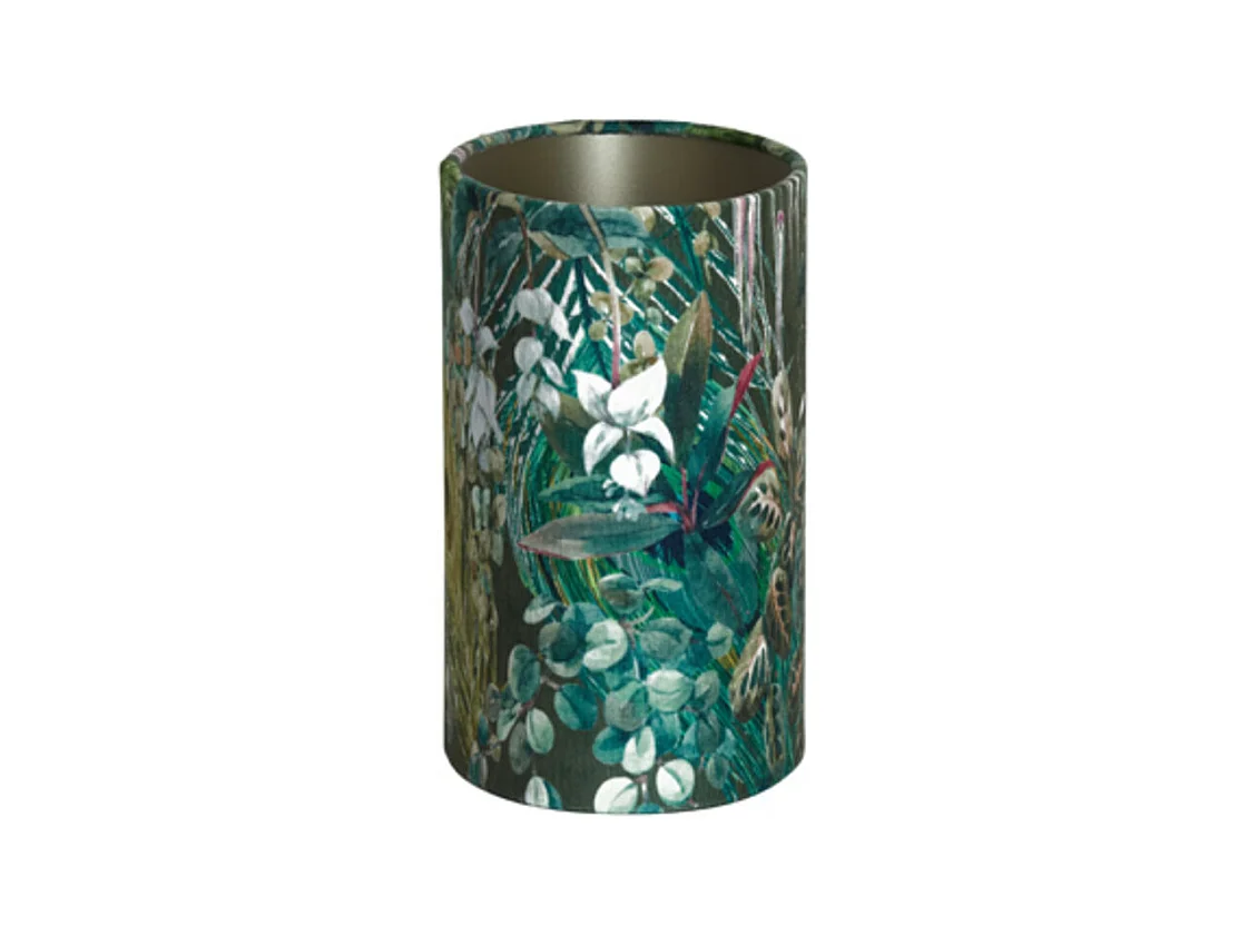 Lampenschirm XENIA FLORA - 30x15x25cm - Grün