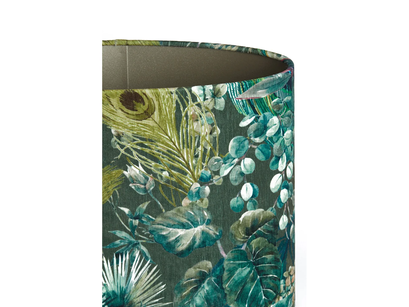 Lampenschirm XENIA FLORA - 30x15x25cm - Grün