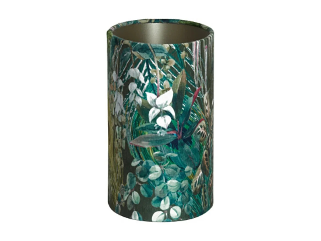 Abat-jour XENIA FLORA - 30x15x25cm - Vert