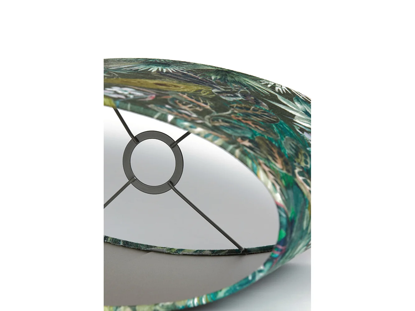 Abat-jour XENIA FLORA - 30x15x25cm - Vert