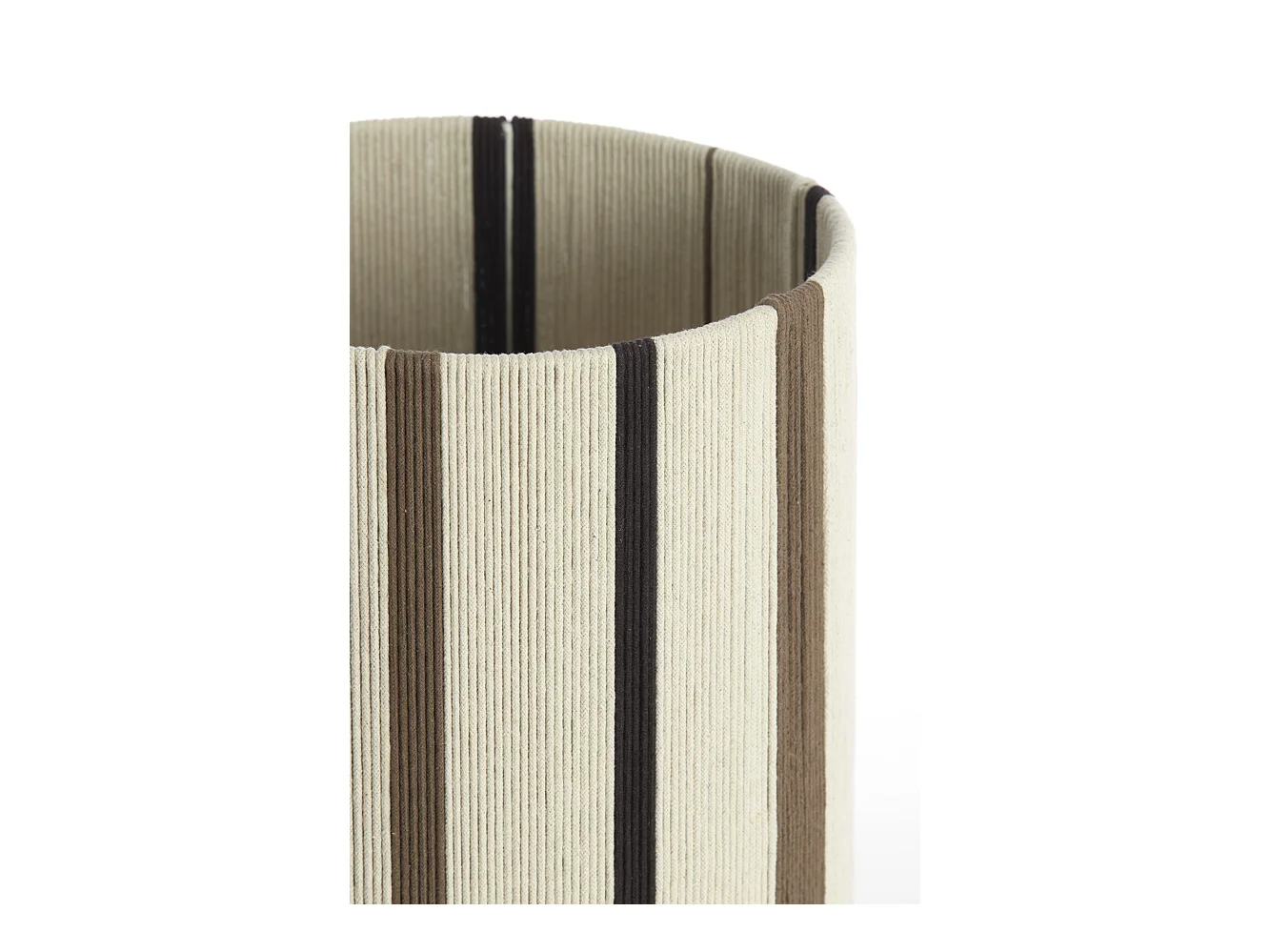 Abat-jour MEDAN - Ø30x40cm - Blanc