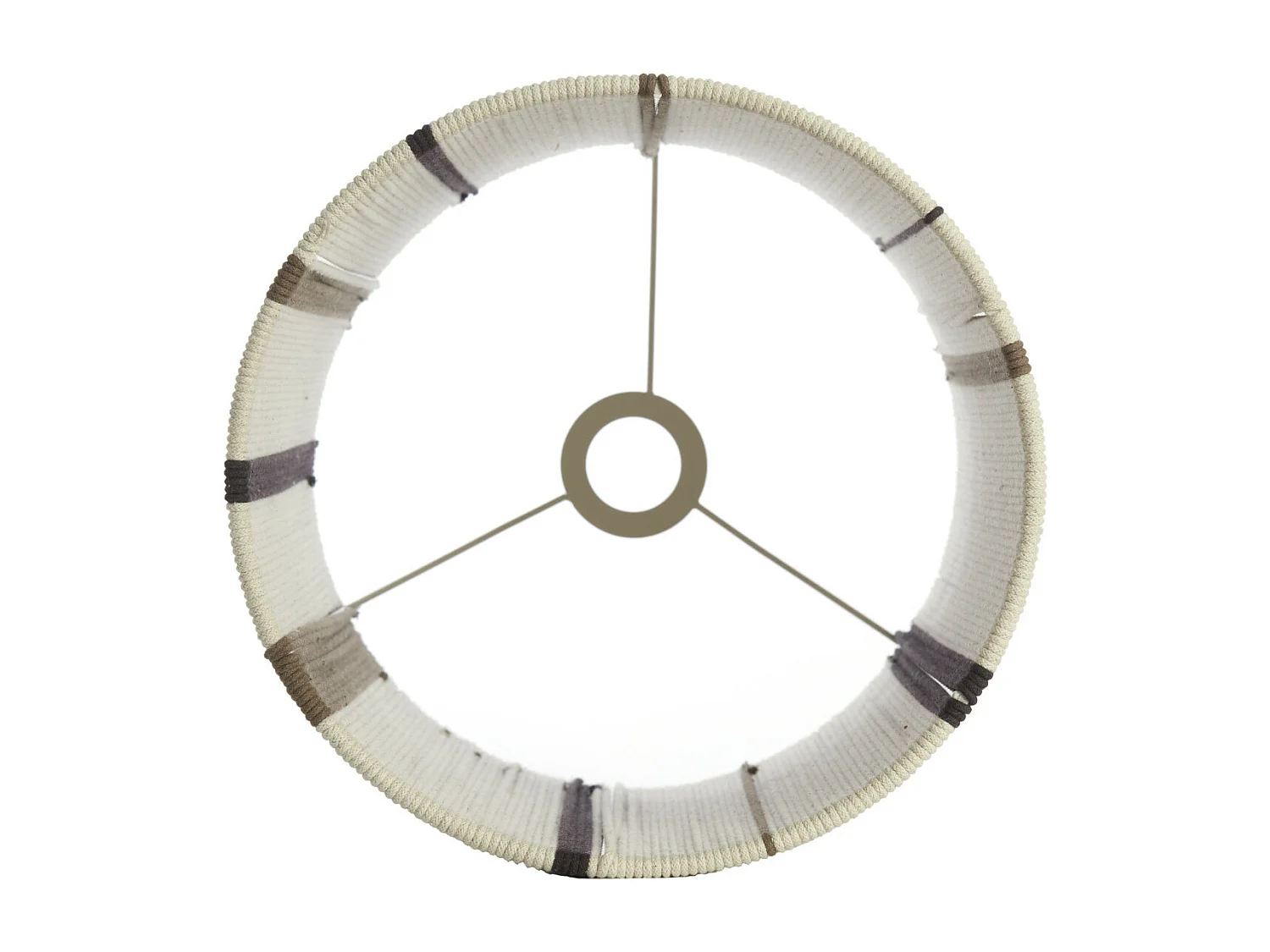 Lampenkap MEDAN - Ø30x40cm - Wit