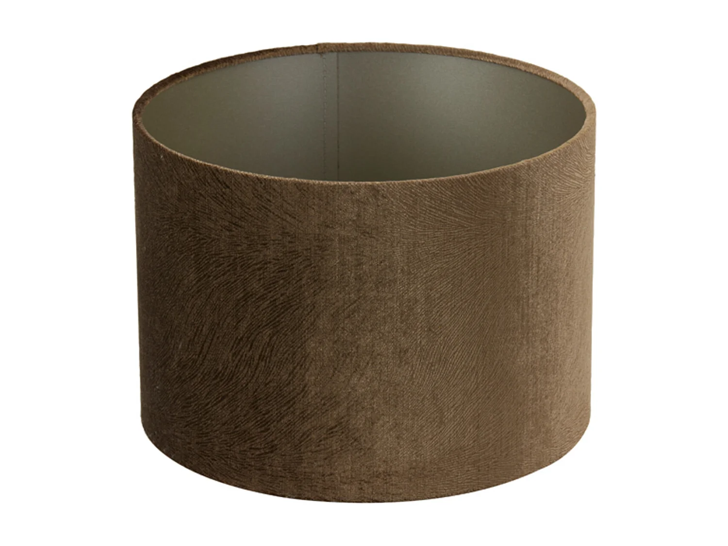 Abat-jour LUBIS - Ø30x21cm - Marron