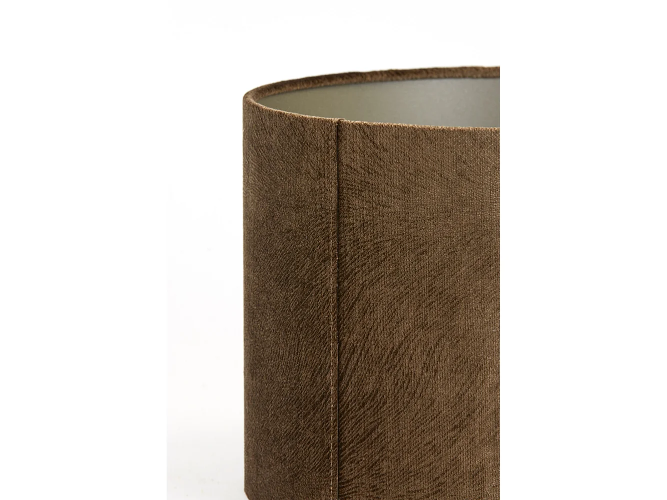 Pantalla LUBIS - Ø30x21cm - Marrón