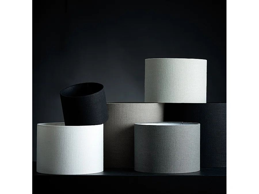 Lampenschirm LIVIGNO - Ø40x30cm - Braun