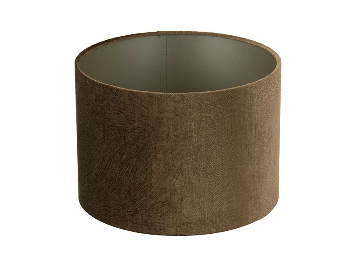 Lampenschirm LUBIS - Ø40x30cm - Braun