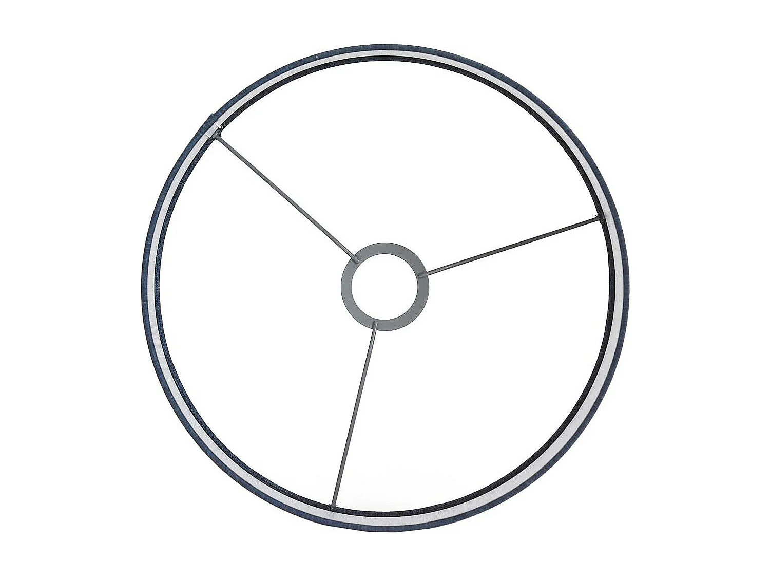 Lampenschirm HARPER - Ø30x21cm - Blau