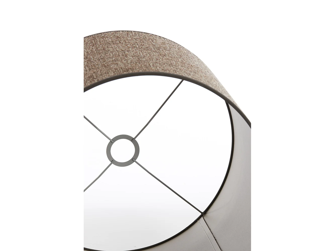 Lampenkap SAVERNA - Ø40x30cm - Bruin