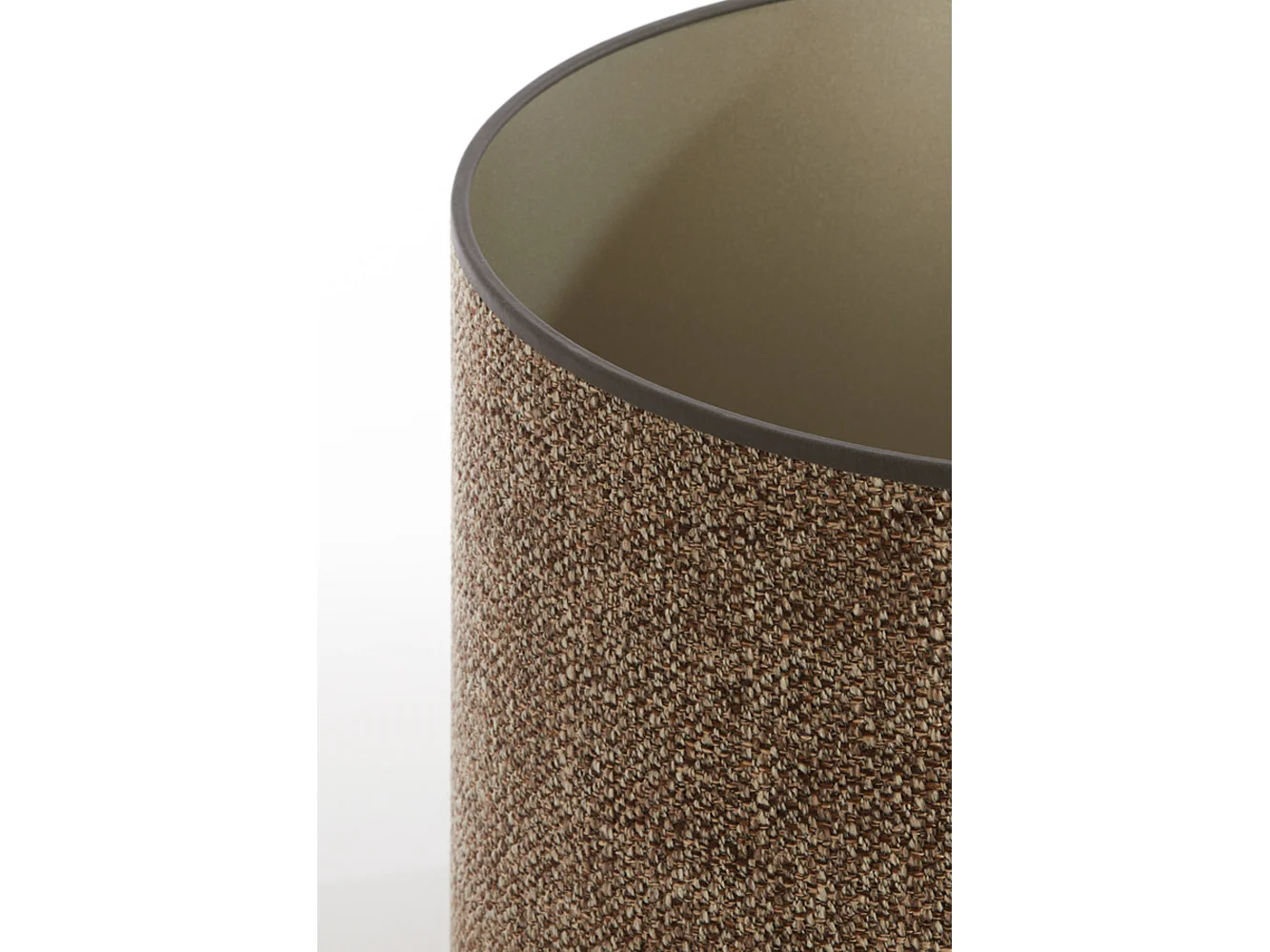 Lampenkap SAVERNA - Ø40x30cm - Bruin