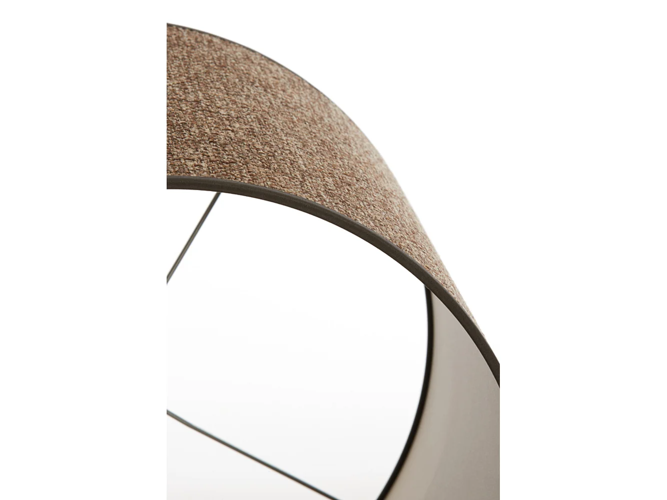 Lampenkap SAVERNA - Ø40x30cm - Bruin