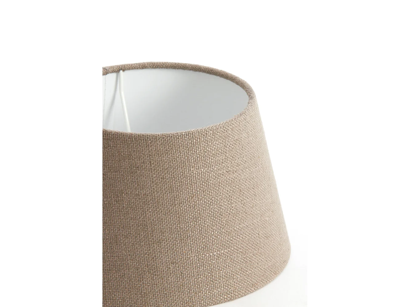 Lampenkap LIVIGNO - 20x15x13cm - Bruin