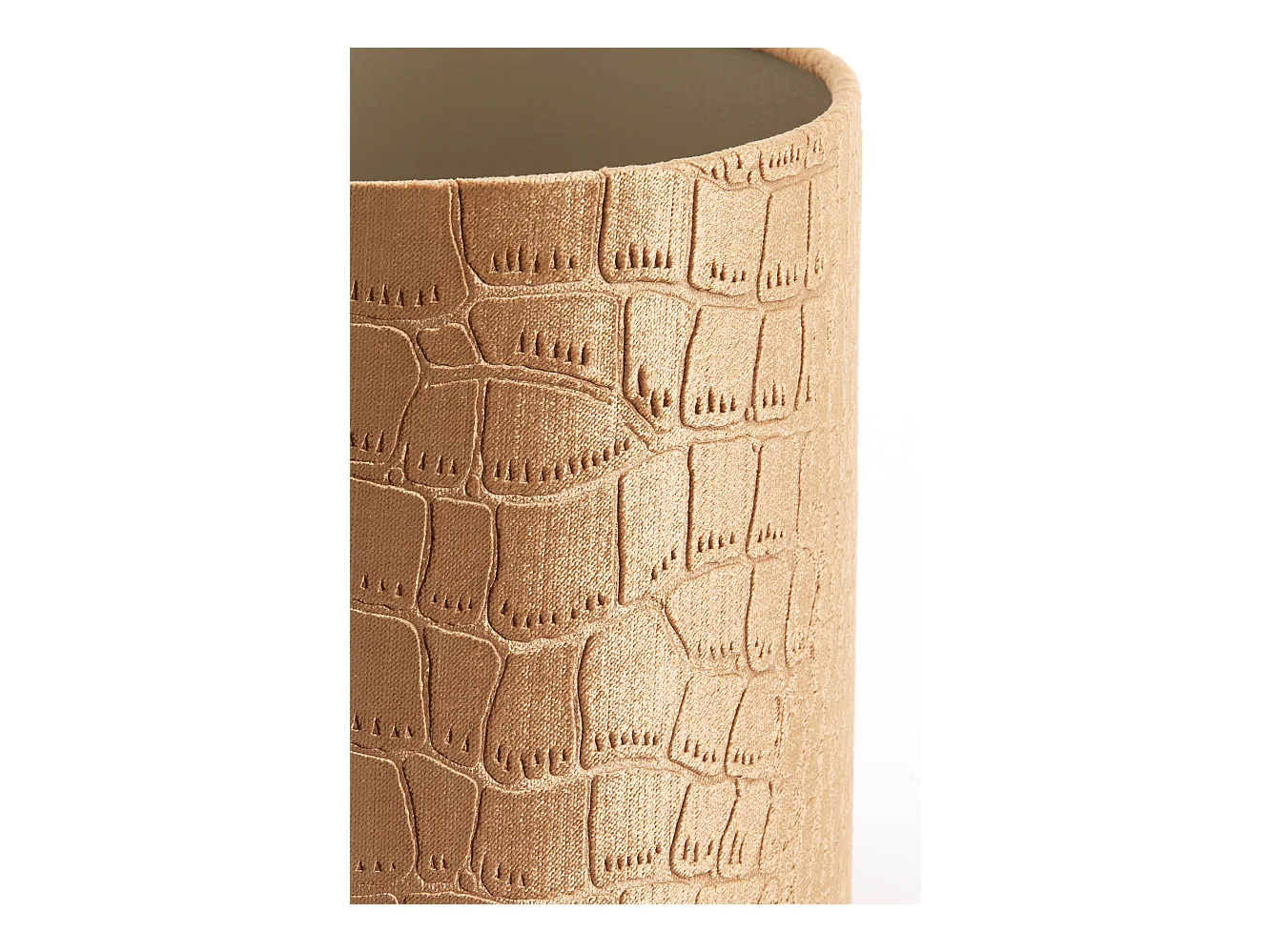 Lampenschirm PRAYA - Ø20x15cm - Braun