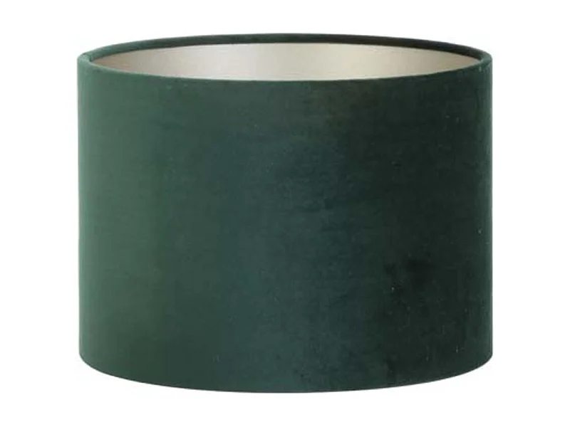 Abat-jour VELOURS - Ø25x18cm - Vert