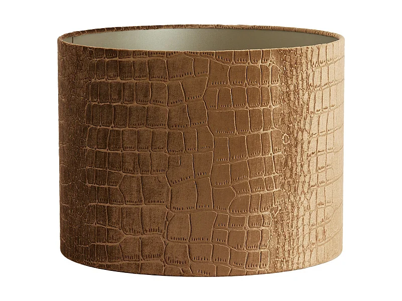 Lampenschirm PRAYA - Ø40x30cm - Braun