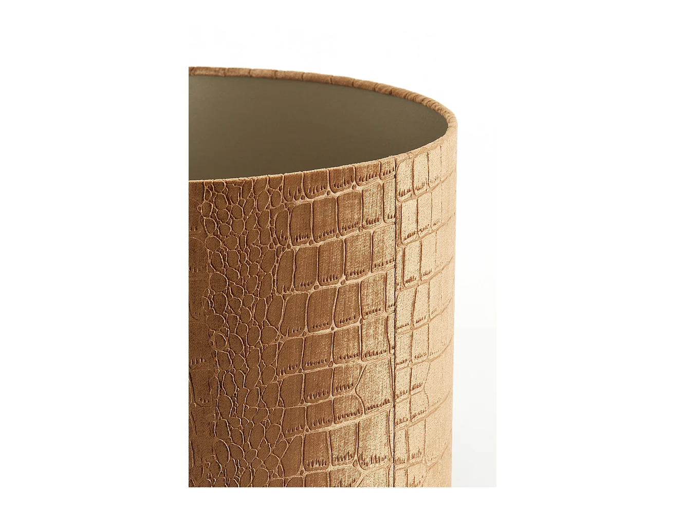 Lampenschirm PRAYA - Ø40x30cm - Braun