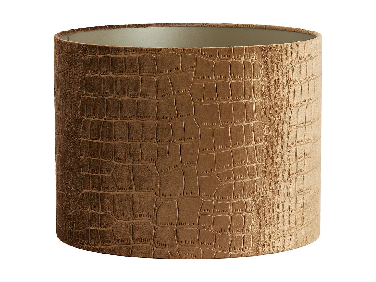 Pantalla PRAYA - Ø40x30cm - Marrón