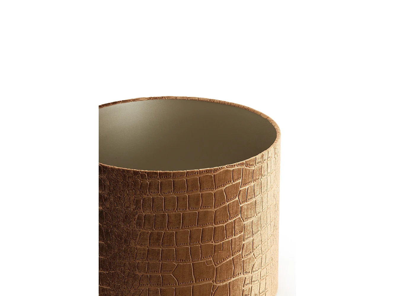 Pantalla PRAYA - Ø40x30cm - Marrón