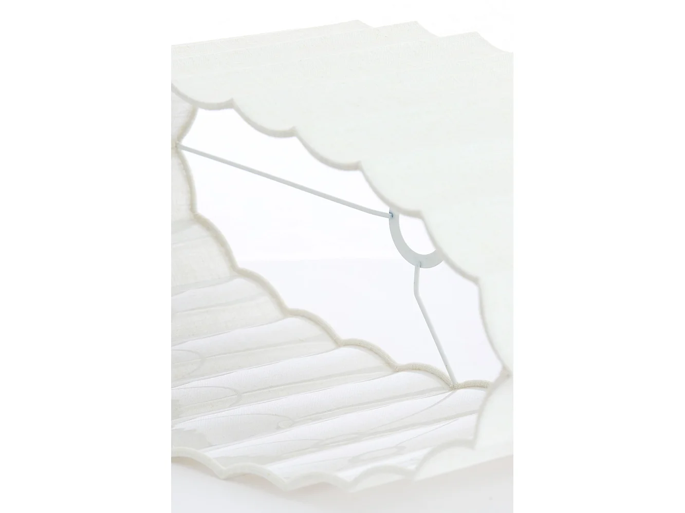 Lampenschirm DISLI - 58x24x27cm - Weiß