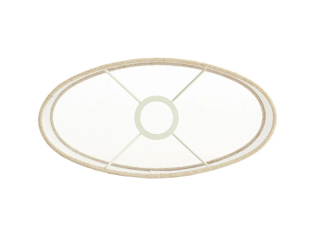 Abat-jour LIVIGNO - 38x17,5x28cm - Marron