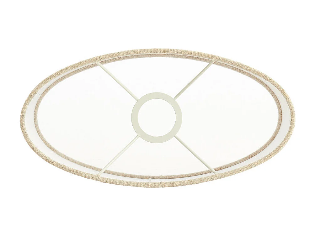 Lampenkap LIVIGNO - 38x17.5x28cm - Bruin