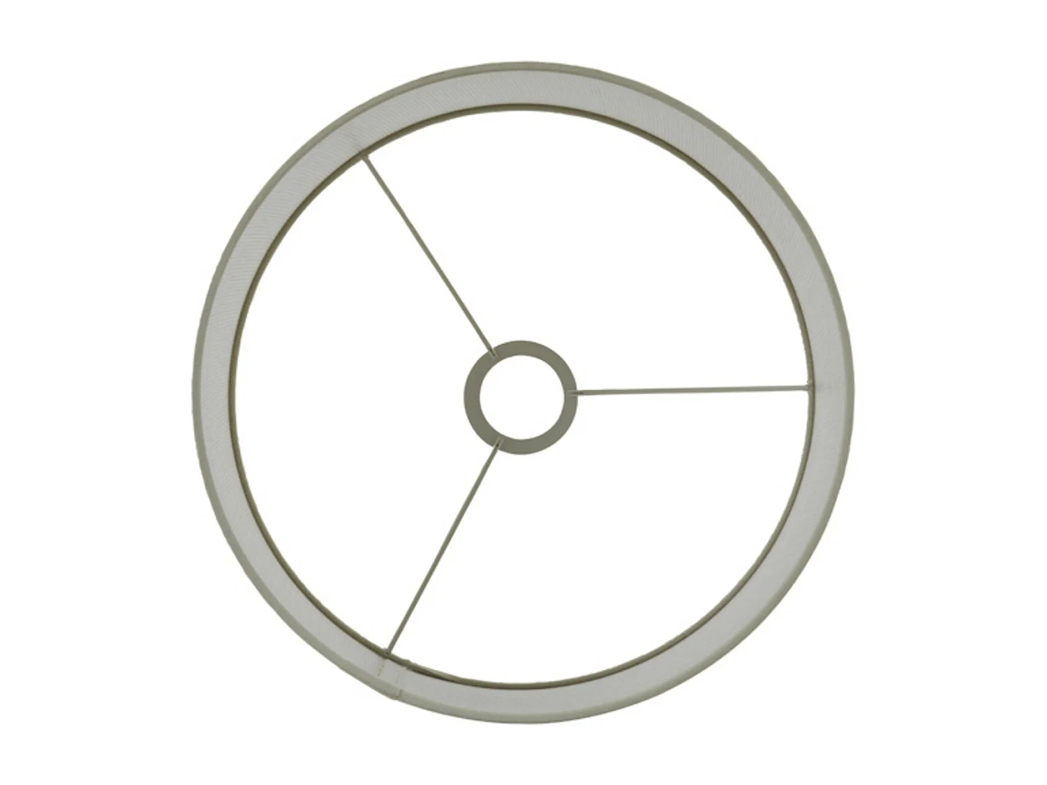 Pantalla BRESKA - Ø40x30cm - Blanco