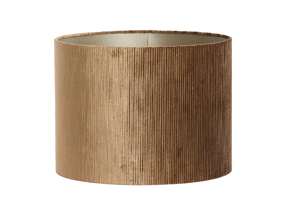 Abat-jour FLAIR - Ø25x18cm - Marron