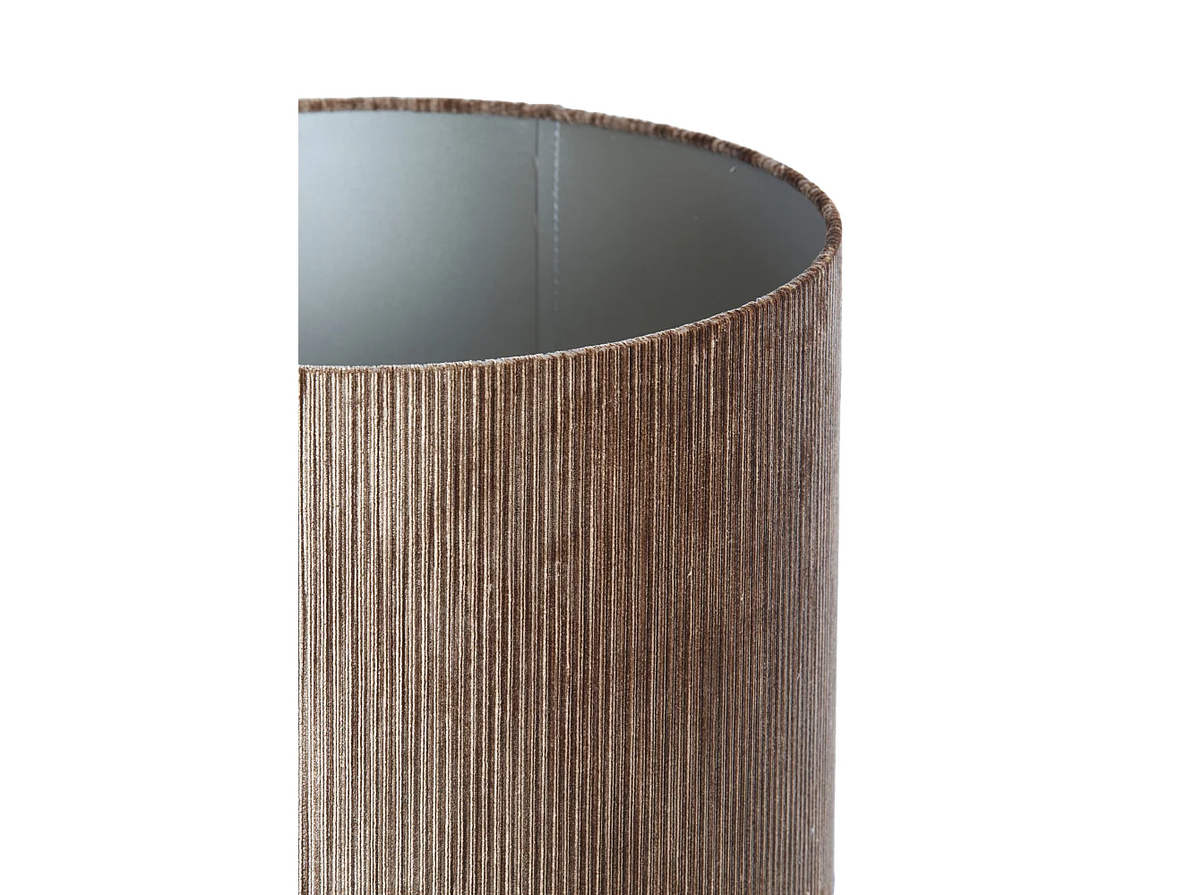 Abat-jour FLAIR - Ø25x18cm - Marron