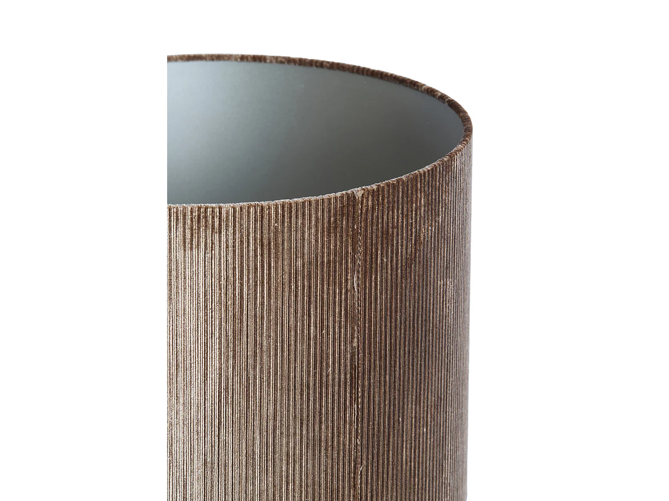 Abat-jour FLAIR - Ø25x18cm - Marron