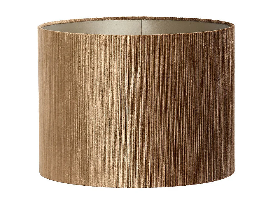 Abat-jour FLAIR - Ø25x18cm - Marron