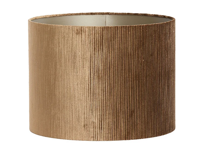 Abat-jour FLAIR - Ø25x18cm - Marron