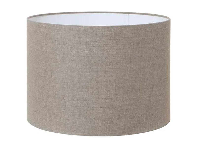 Lampenschirm DARK LINEN - Ø25x25cm - Grau