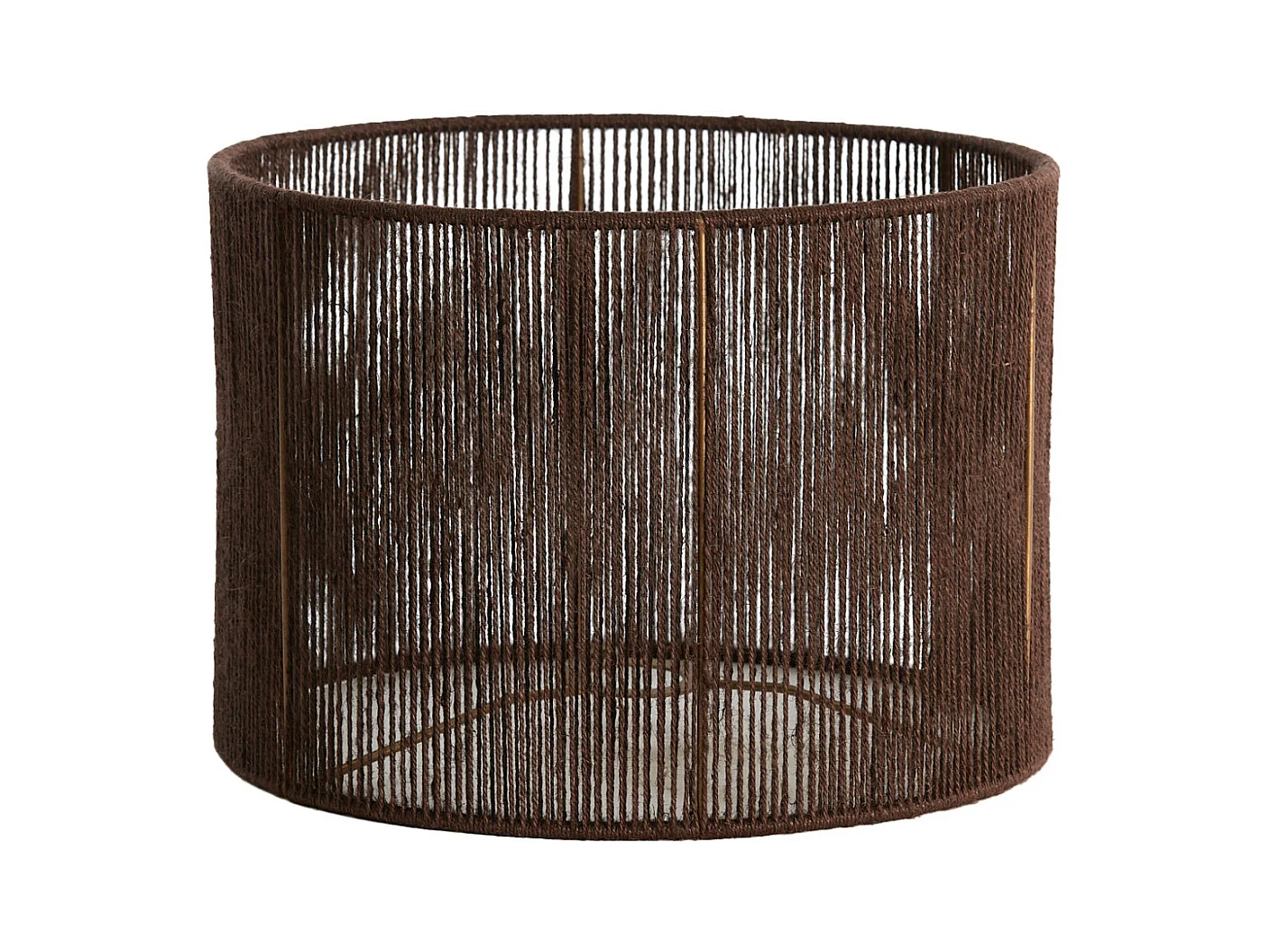 Abat-jour TOSSA - Ø35x25cm - Marron