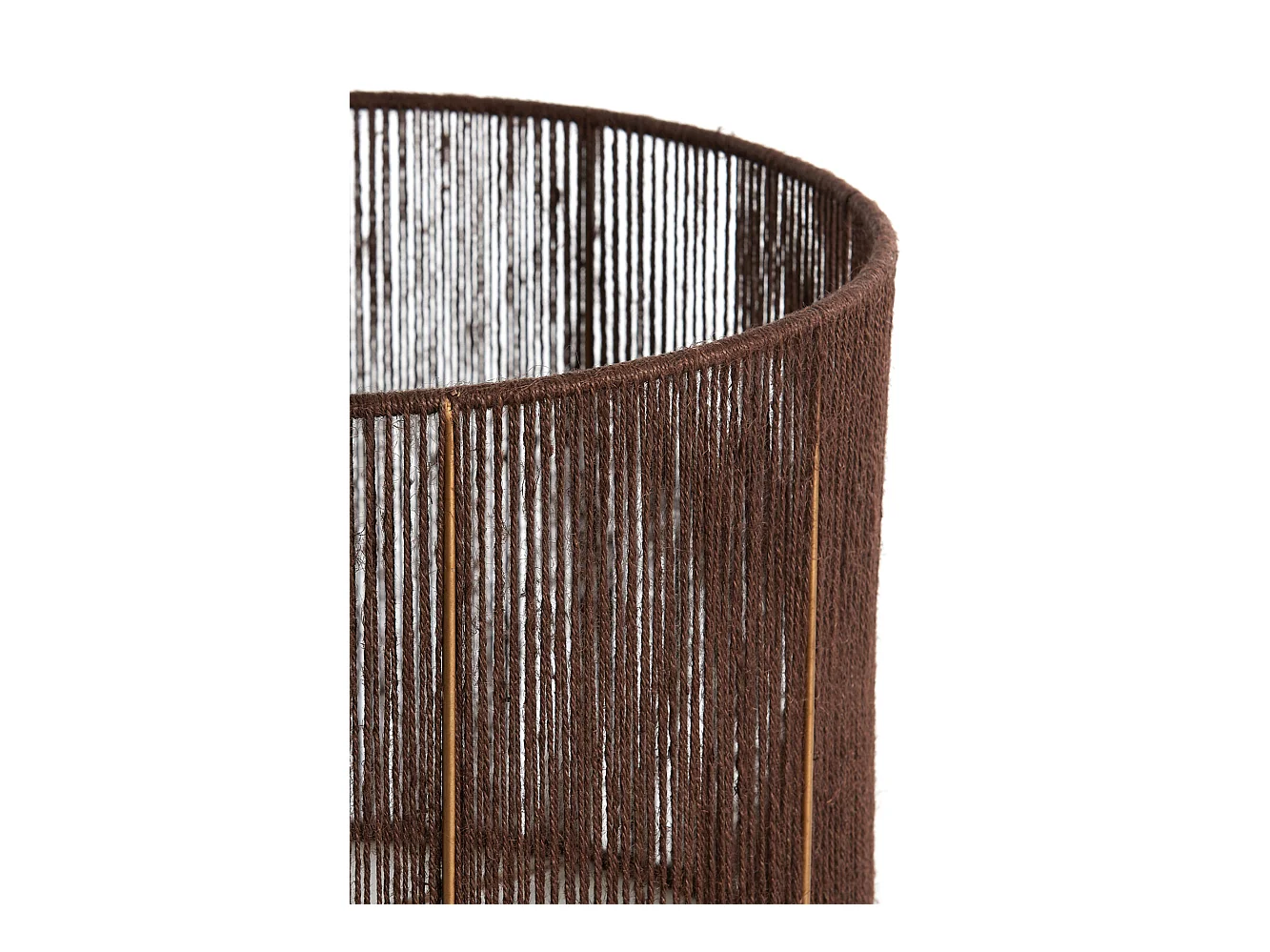 Abat-jour TOSSA - Ø35x25cm - Marron