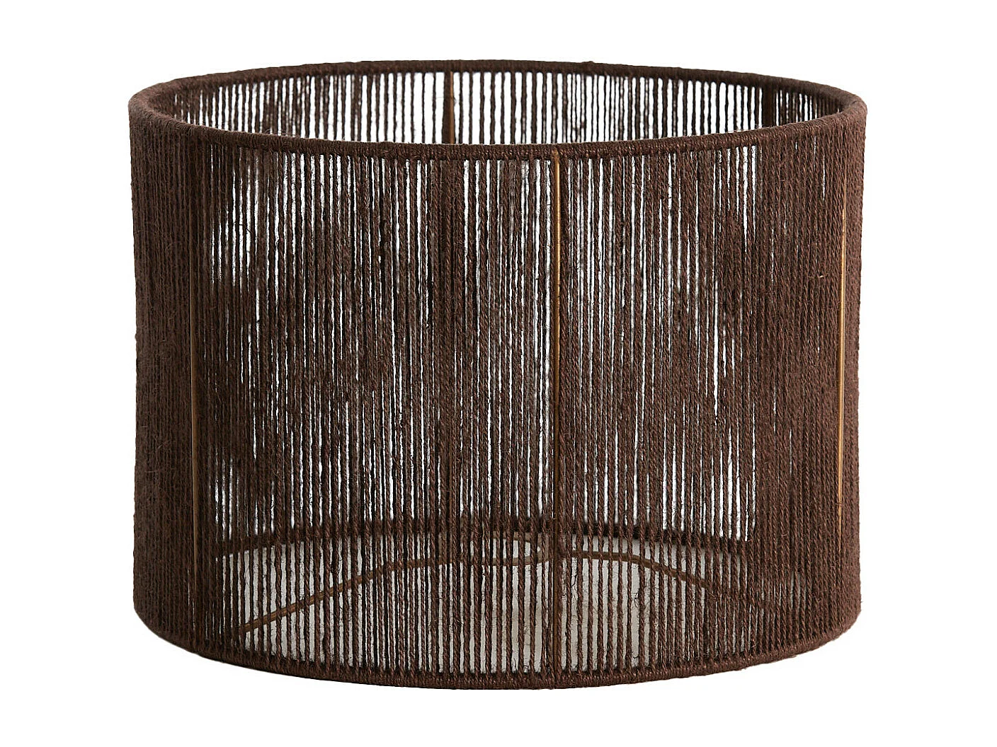 Abat-jour TOSSA - Ø35x25cm - Marron