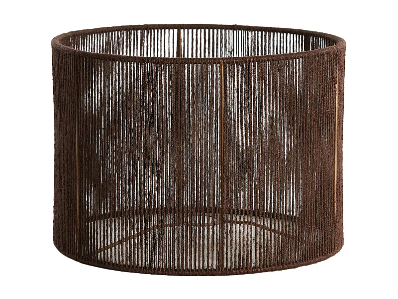 Abat-jour TOSSA - Ø35x25cm - Marron