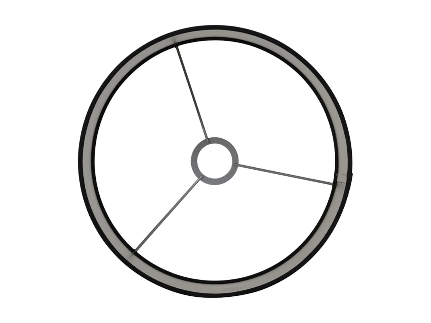 Abat-jour VELOURS - Ø30x21cm - Noir