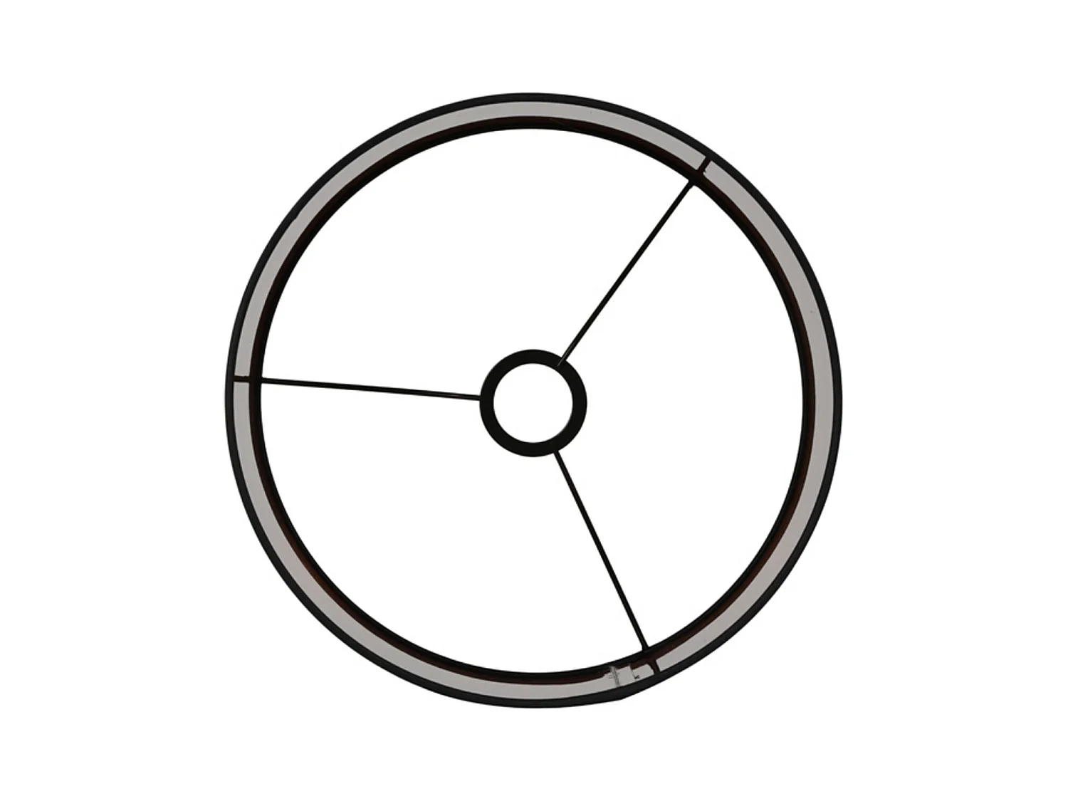 Abat-jour LIVIGNO - Ø40x30cm - Noir