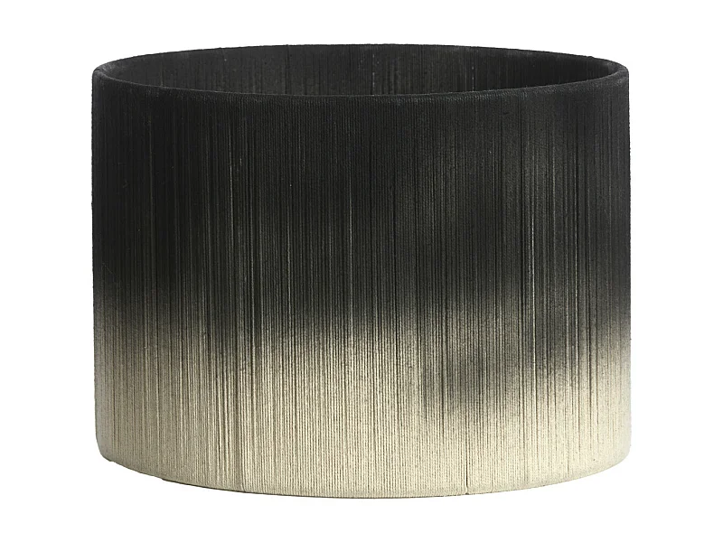 Lampenkap TOSSA - Ø35x25cm - Zwart