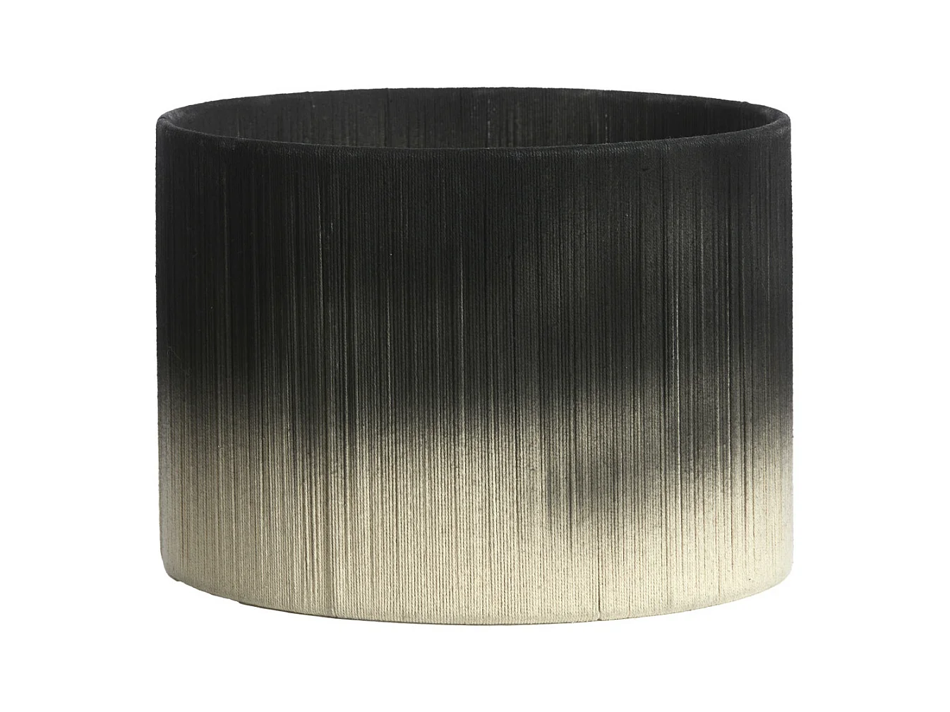 Abat-jour TOSSA - Ø35x25cm - Noir