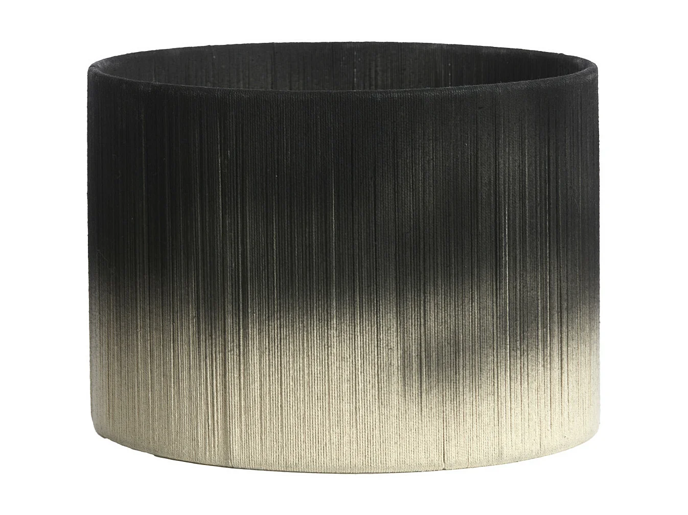 Abat-jour TOSSA - Ø35x25cm - Noir