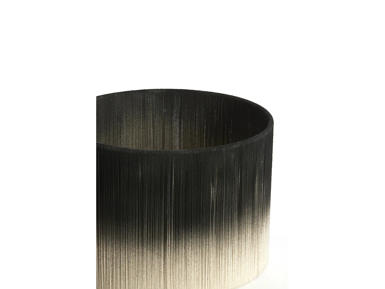 Abat-jour TOSSA - Ø35x25cm - Noir