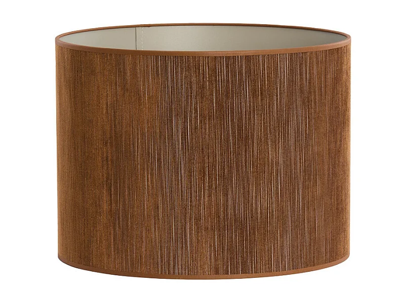 Abat-jour PENNY - Ø25x18cm - Marron
