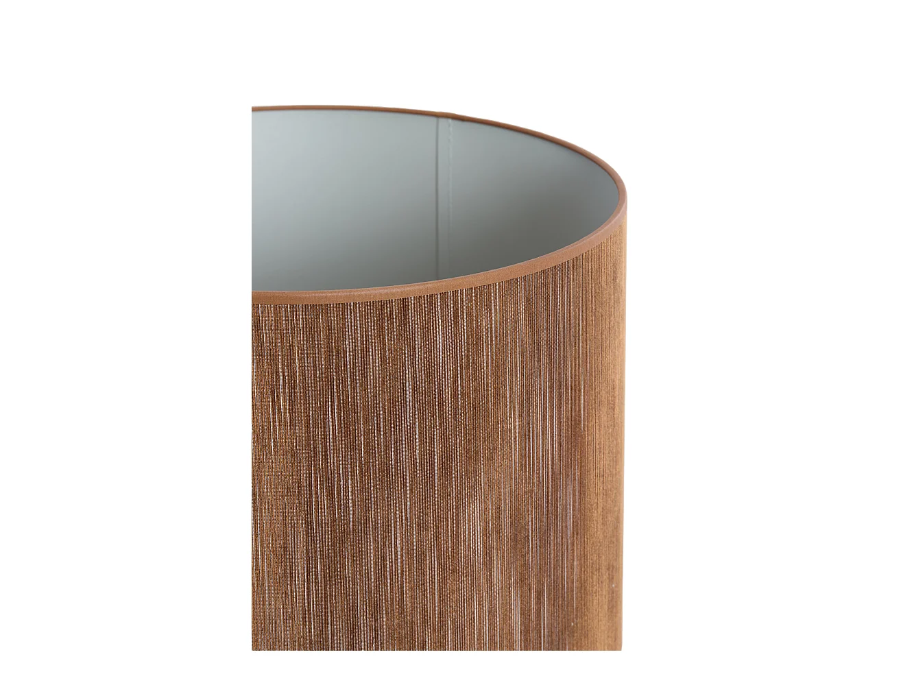 Abat-jour PENNY - Ø25x18cm - Marron