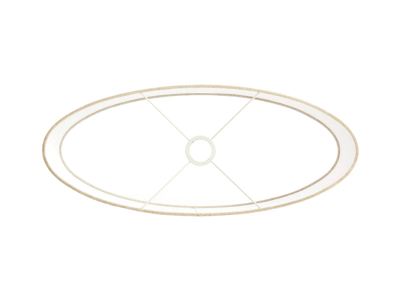 Abat-jour LIVIGNO - 58x24x32cm - Marron